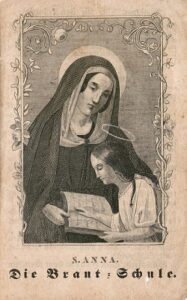 Read more about the article Die Braut Schule – Goldenes ABC für Jungfräulein – 1855