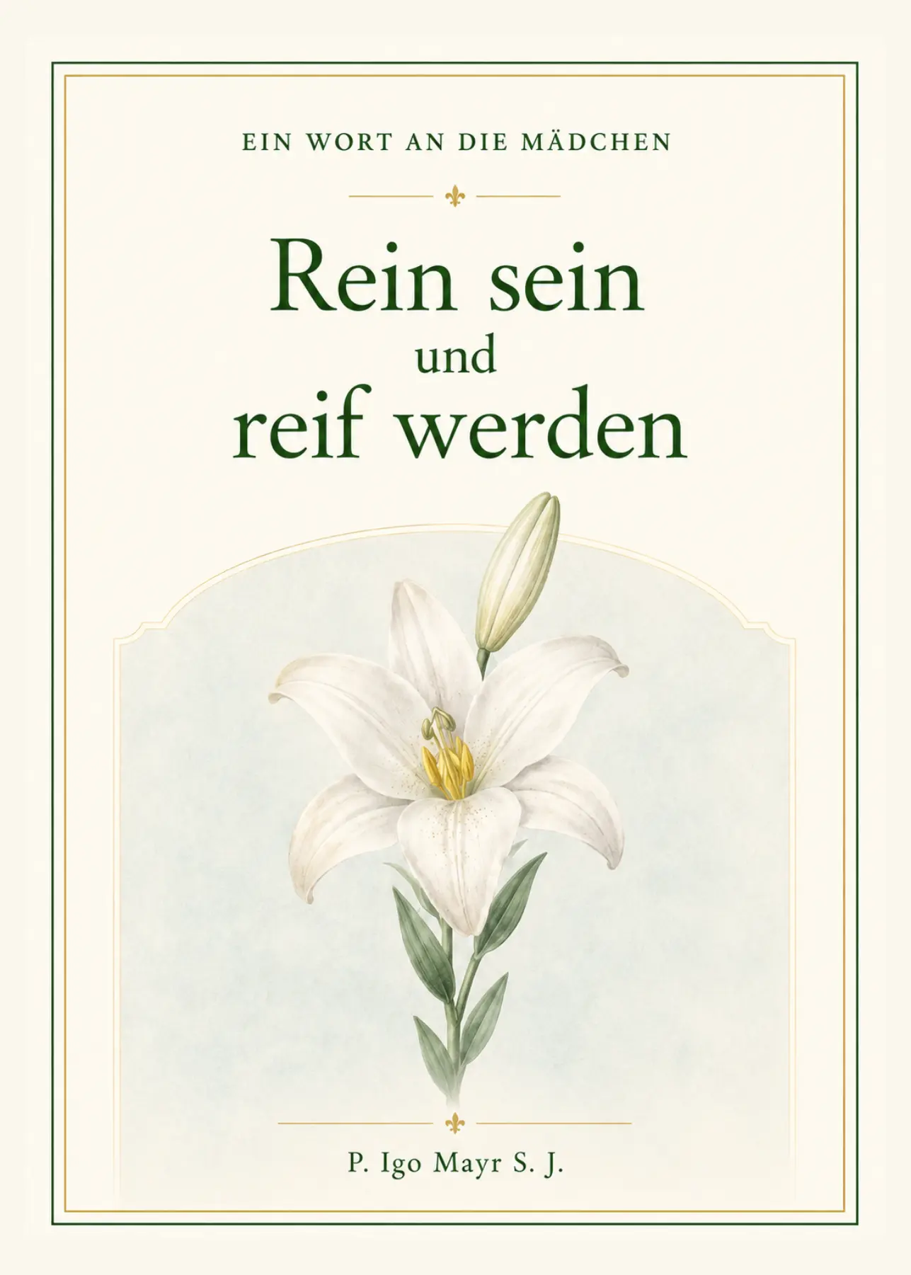 Rein sein und reif werden Cover