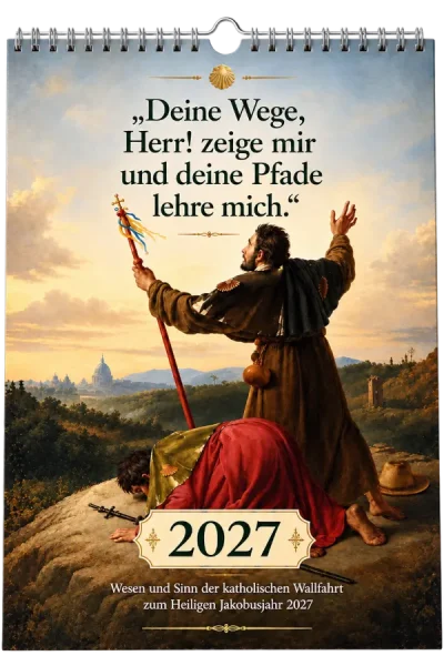 Wandkalender 2027 Wallfahrt Cover
